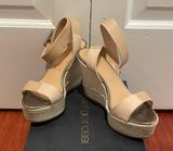 Sergio Rossi Crème Wedges Photo 0