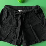 Briggs New York Briggs shorts size Small black linen relaxed Photo 0