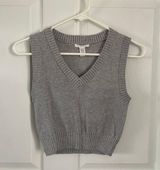 Gray Sweater Vest Photo 0