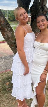 White Maxi dress Photo 0