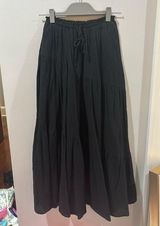ASTR Black Maxi Skirt Photo 0