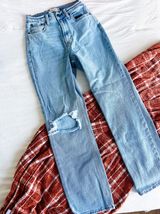 Ankle Straight Ultra High Rise Photo 0