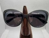 Juicy Couture Gray Sparkly & Black Sunglasses Photo 0