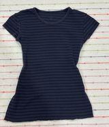 Brandy Melville Striped Blue Top Photo 0