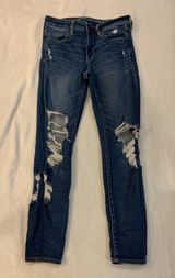 American Eagle Distressed Jegging Photo 0
