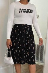 Ecote Floral Skirt  Photo 0