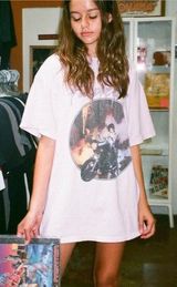 Brandy Melville purple rain tee Photo 0