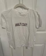 White Tee Amalfi coast Photo 0