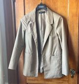 Oversized Tan Lioness Blazer Photo 0