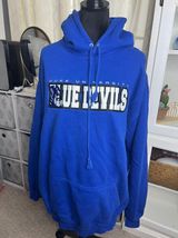 Duke University Blue Devils Oversized Pullover Hoodie Sweatshirt Size XL Photo 0