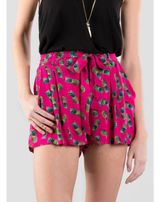 Francesca's Kaiaka Pineapple Printed Shorts  Photo 0