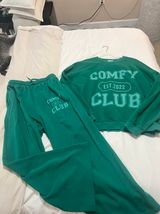 Hey Zack Sweat Set Green Size M Photo 0