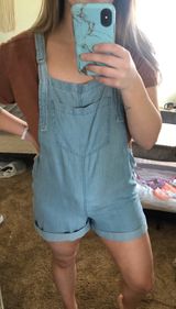 Aerie Overall Romper Photo 0