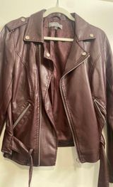 Bagatelle Faux Leather Jacket Photo 0
