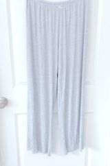 Aerie Gray Ribbed Lounge Pants Medium Photo 0