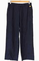 Ellen Tracy Linen Pull-On Pants in Ink Blue – Size XL, NWT MSRP $70 Photo 0