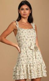 Ruffled Mini Dress Photo 0