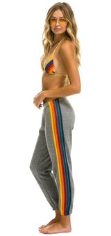 Aviator Nation Sweatpants 5 Stripe Photo 0