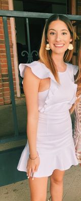 She & Sky White Dress  Photo 0