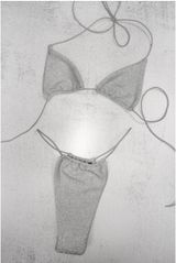 Samunsboutique MICRO BIKINI SET IN SPARKLE FABRIC Photo 0