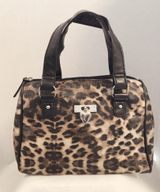 Deb&Dave L.A N.Y Leopard Print Mini Duffel Bag Photo 0