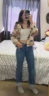 SheIn Aztec Printed Jacket Photo 0