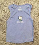 Hello Kitty  Light Purple Cropped Tank Size XS Photo 0