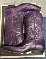 Vintage  Purple Cowboy Boot Photo 0