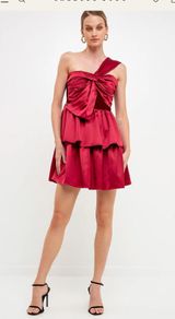 Endless Rose One Shoulder Dress Photo 0