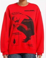 Ariana Grande  Eternal Sunshine Red Sweatshirt, Size S, New with Tag MSRP $85 Photo 0