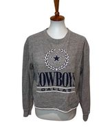American Eagle Tailgate Dallas Cowboys Sweatshirt Gray Size Medium Photo 0