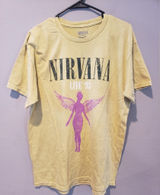 NIRVANA Light Yellow  Graphic Tee Photo 0