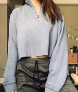 Greg Norman Vintage Cropped Quarter Zip Pullover Photo 0