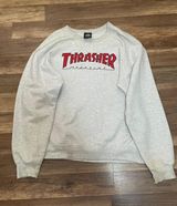 Thrasher Grey  Crewneck Photo 0