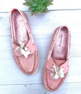Sperry Top Sider Pink Sequin A/O Rose Gold 9 Photo 0