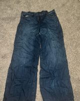 Sincerely Jules Dark Wash Wide Leg Jeans Photo 0