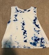 Lululemon Blue And White Tank Photo 0