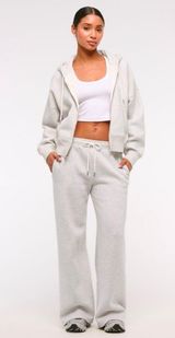 Abercrombie Wide Leg Sweatpants  Photo 0