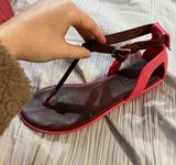 Hunter Red Rope Sandals Photo 0