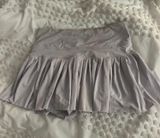 Gold Hinge Skirt Purple Photo 0