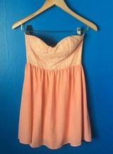 A'Gaci | Lace Peach Dress Photo 0