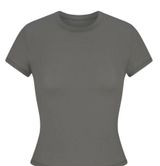 Fits Everybody XXS Short Sleeve Tshirt Gunmetal Photo 0