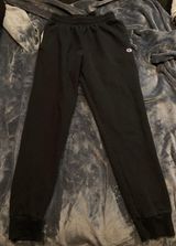 Champion Long Length Black Sweatpants Photo 0