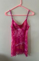 Women’s NWT Pink La Senza Lingerie Nightgown Slip dress Babydoll size S Photo 0