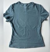 Skims Women's S/S Cotton Jersey Fitted Crew Neck T-Shirt Kyanite Medium Photo 0