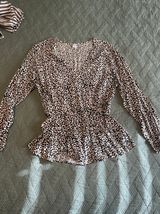 Leopard Blouse Photo 0