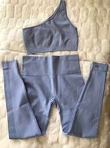Leggings & Matching One Shoulder Bra Photo 0