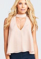 Show Me Your Mumu Casey Collar Top  Photo 0