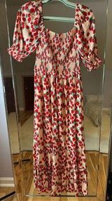 Betsey Johnson: Strawberry Maxi Dress Photo 0