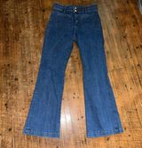 Loft slim flare 29/8 distressed stretchy sailor jeans Photo 0